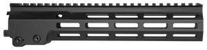 Geissele Automatics 051073B Super Modular Rail MK16 10.50" M-LOK, Black Aluminum for AR Platform, Barrel Nut Included