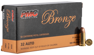 Pmc Bronze 32a 32 71 Fmj Tgt 50/20 Pmc Bronze 32a 32 71 Fmj Tgt 50/20