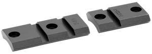Warne Maxima 2 Piece Base Matte, Pierce Actions (8-40 Screws) Warne Maxima 2 Piece Base Matte, Pierce Actions (8-40 Screws)