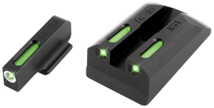 TruGlo TG13RS1A TFXBlack | Green Tritium & Fiber Optic White Outline Front Sight Green Tritium & Fiber Optic Rear Sight TruGlo TG13RS1A TFXBlack | Green Tritium & Fiber Optic White Outline Front Sight Green Tritium & Fiber Optic Rear Sight