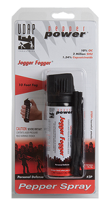UDAP 3PWH Jogger Fogger Pepper Spray OC Pepper 10 ft Range 1.90 oz UDAP 3PWH Jogger Fogger Pepper Spray OC Pepper 10 ft Range 1.90 oz