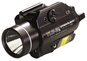 Streamlight 69230 TLR-2S Weapon Light w/Laser For Handgun 300 Lumens Output White LED Light/Red Laser Glock Style Rail/Picatinny Mount Black Anodized Aluminum Streamlight 69230 TLR-2S Weapon Light w/Laser For Handgun 300 Lumens Output White LED Light/Red Laser Glock Style Rail/Picatinny Mount Black Anodized Aluminum