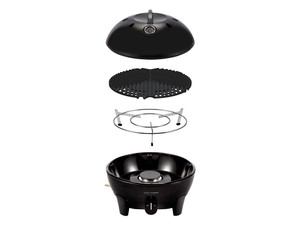 Citi Chef 40/ Black/ Portable 4 Piece/ Gas Barbeque/ Camp Cooker Citi Chef 40/ Black/ Portable 4 Piece/ Gas Barbeque/ Camp Cooker
