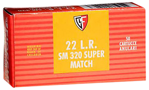 Fiocchi 22SM320 Exacta Super Match 22 LR 40 gr 1050 fps Round Nose (RN) 50 Bx/100 Cs Fiocchi 22SM320 Exacta Super Match 22 LR 40 gr 1050 fps Round Nose (RN) 50 Bx/100 Cs
