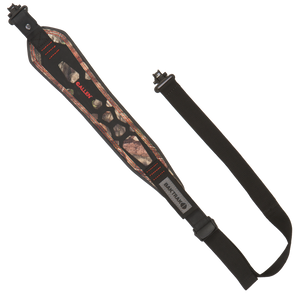 Allen 8374 Hex Sling made of Mossy Oak Break-Up Country Hypalon with BakTrak Back, 21"-42" OAL, 3" W, Adjustable Design & Swivels for Rifles Allen 8374 Hex Sling made of Mossy Oak Break-Up Country Hypalon with BakTrak Back, 21"-42" OAL, 3" W, Adjustable Design & Swivels for Rifles