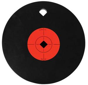 Birchwood Casey 47603 World of Targets Single Hole 8" Pistol/Rifle Black/Orange AR500 Steel Circle w/Crosshair & Diamond 0.38" Thick Hanging Birchwood Casey 47603 World of Targets Single Hole 8" Pistol/Rifle Black/Orange AR500 Steel Circle w/Crosshair & Diamond 0.38" Thick Hanging
