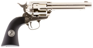 Umarex USA 2254051 Colt Peacemaker CO2 Pistol CO2 177 Pellet 6rd Nickel Frame Black Polymer Grip Umarex USA 2254051 Colt Peacemaker CO2 Pistol CO2 177 Pellet 6rd Nickel Frame Black Polymer Grip