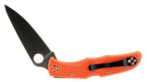 Spyderco C10FPOR Endura 4 Lightweight 3.75" Folding Clip Point Plain VG-10 SS Blade Orange Bi-Directional Texturing FRN Handle Includes Pocket Clip Spyderco C10FPOR Endura 4 Lightweight 3.75" Folding Clip Point Plain VG-10 SS Blade Orange Bi-Directional Texturing FRN Handle Includes Pocket Clip