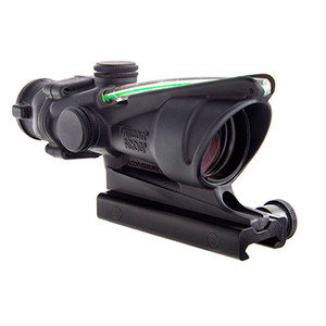 Trijicon 4x32 Acog Rifle Scope Matte, 300 BLK Green Crosshair, w/ Picatinny Adapter Trijicon 4x32 Acog Rifle Scope Matte, 300 BLK Green Crosshair, w/ Picatinny Adapter