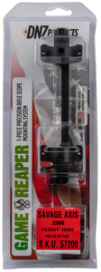 DNZ Game Reaper 30mm Scopemount Black, High, Savage Axis DNZ Game Reaper 30mm Scopemount Black, High, Savage Axis