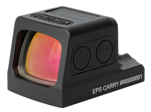 Holosun EPSCARRYGRMRS EPS Carry Green MRS Black Anodized 0.58 x 0.77 2 MOA Green Dot/32 MOA Green Circle Multi Reticle