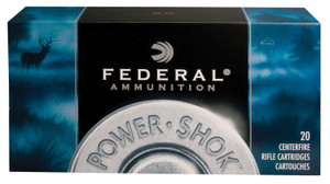 Federal Power-Shok Ammunition 280 Remington 150 Grain Soft Point 20RD Federal Power-Shok Ammunition 280 Remington 150 Grain Soft Point 20RD