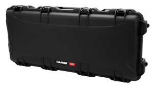 Nanuk 9851001 985made of Polymer with Black Finish, Foam Padding, Padlock Protectors & Wheels for Tactical Rifle/Takedown Shotgun 36.63" L x 14.50" H x 6" H Interior Dimensions Nanuk 9851001 985made of Polymer with Black Finish, Foam Padding, Padlock Protectors & Wheels for Tactical Rifle/Takedown Shotgun 36.63" L x 14.50" H x 6" H Interior Dimensions
