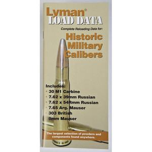 LYM LOAD DATA BOOK OLD MILITARY CALIBERS (6) LYM LOAD DATA BOOK OLD MILITARY CALIBERS (6)