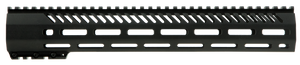 Mission First Tactical TMARFF13MRS Tekko AR Free Float M-Lok Rail System 13.5" 6061 Aluminum Black Hard Coat Anodized Mission First Tactical TMARFF13MRS Tekko AR Free Float M-Lok Rail System 13.5" 6061 Aluminum Black Hard Coat Anodized