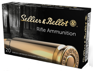 Sellier & Bellot Ammunition 6.5x55mm Swedish Mauser 140 Grain Full Metal Jacket 20RD Sellier & Bellot Ammunition 6.5x55mm Swedish Mauser 140 Grain Full Metal Jacket 20RD