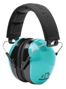Walker's GWPDCPMLTL Advanced Protection Passive Muff Polymer 26 dB Over the Head Aqua Blue/Black Adult Walker's GWPDCPMLTL Advanced Protection Passive Muff Polymer 26 dB Over the Head Aqua Blue/Black Adult