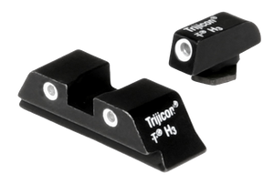 Trijicon Bright & Tough Night Sight Set Glock 17, 17L, 19, 22, 23, 24, 25, 26, 27, 28, 31, 32, 33, 34, 35, 37, 38, 39 and 45 Gen 1, 2, 3, 4, 5 Steel Matte 3-Dot Tritium Green Trijicon Bright & Tough Night Sight Set Glock 17, 17L, 19, 22, 23, 24, 25, 26, 27, 28, 31, 32, 33, 34, 35, 37, 38, 39 and 45 Gen 1, 2, 3, 4, 5 Steel Matte 3-Dot Tritium Green