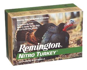 Remington Nitro Turkey Ammunition 12 Gauge 3-1/2" 2 oz of #6 Buffered Shot Box of 10 Remington Nitro Turkey Ammunition 12 Gauge 3-1/2" 2 oz of #6 Buffered Shot Box of 10