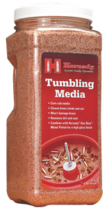 Hornady One Shot Tumbler Brass Cleaning Media Corn Cob 3-3/4 lb Jug Hornady One Shot Tumbler Brass Cleaning Media Corn Cob 3-3/4 lb Jug