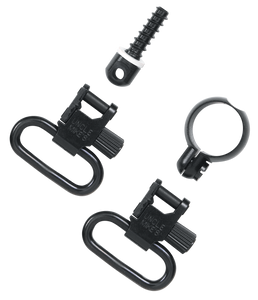 Uncle Mike's 13412 Super Swivelmade of Steel with Blued Finish, 1" Loop Size & Quick Detach 115 RF Style for Most 22 Cal Tube Diameter & .430-.455" Rifles (Except Win 94/22M US)