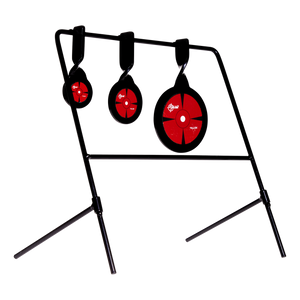 EZ-Aim 15403 Deflector Spinner Target System Air Rifle, Rimfire Pistol/Rifle Black/Red Steel Circle EZ-Aim 15403 Deflector Spinner Target System Air Rifle, Rimfire Pistol/Rifle Black/Red Steel Circle