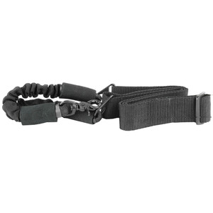 NcStar AARS1P Single Point Sling1.50" Wx 44"-60" L Adjustable Bungee Black NcStar AARS1P Single Point Sling1.50" Wx 44"-60" L Adjustable Bungee Black