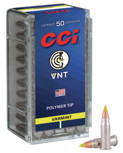 CCI Varmint Ammunition 22 Winchester Magnum Rimfire (WMR) 30 Grain Speer VNT CCI Varmint Ammunition 22 Winchester Magnum Rimfire (WMR) 30 Grain Speer VNT