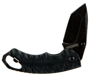 Kershaw 8750TBLKBW Shuffle II 2.60" Folding American Tanto Plain Black Oxide 8Cr14MoV SS Blade Black Glass-Filled Nylon Handle Includes Pocket Clip Kershaw 8750TBLKBW Shuffle II 2.60" Folding American Tanto Plain Black Oxide 8Cr14MoV SS Blade Black Glass-Filled Nylon Handle Includes Pocket Clip