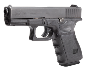 Hogue Wrapter Grip Glock 19, 23, 32, 38 Gen 3 Small Frame Compact Rubber Black Hogue Wrapter Grip Glock 19, 23, 32, 38 Gen 3 Small Frame Compact Rubber Black