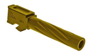 Rival Arms Barrel V1 Glock 17 Gen 3, 4 9mm Luger Spiral Fluted Stainless Steel Rival Arms Barrel V1 Glock 17 Gen 3, 4 9mm Luger Spiral Fluted Stainless Steel