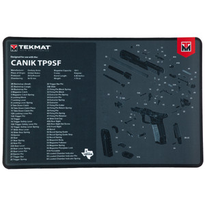 Tekmat Pstl Mat For Canik Tp9sf Blk Tekmat Pstl Mat For Canik Tp9sf Blk