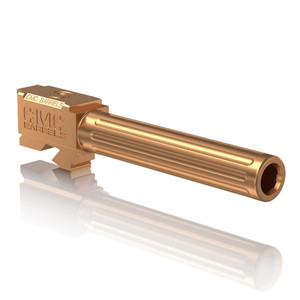 CMC Glockr 17 Fluted Non-Threaded Barrel Bronze, Gen 3 - 4 CMC Glockr 17 Fluted Non-Threaded Barrel Bronze, Gen 3 - 4