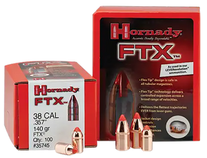 Hornady 30396 FTX Hunting 30 Cal .308 160 gr Flex Tip eXpanding (FTX) Hornady 30396 FTX Hunting 30 Cal .308 160 gr Flex Tip eXpanding (FTX)
