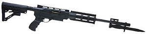 Archangel 5.56 Adjustable Rifle Stock System No Bayonet Remington 597 Synthetic Black Archangel 5.56 Adjustable Rifle Stock System No Bayonet Remington 597 Synthetic Black