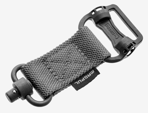 Magpul MAG519-GRY MS1/MS4 Sling Adapter made of Steel with Maganese Phosphate Stealth Gray Finish, Polymer Hardware, Nylon 1.25" Webbing & Two to One-Point Design for AR-15, M4, M16, AK-Platform & AKM Magpul MAG519-GRY MS1/MS4 Sling Adapter made of Steel with Maganese Phosphate Stealth Gray Finish, Polymer Hardware, Nylon 1.25" Webbing & Two to One-Point Design for AR-15, M4, M16, AK-Platform & AKM