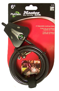 Covert Scouting Cameras 2168 Master Lock Python Security Cable Fits Covert Bear/Security Safes 6' Long Black Covert Scouting Cameras 2168 Master Lock Python Security Cable Fits Covert Bear/Security Safes 6' Long Black