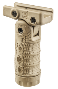 FAB Defense FXTFLT T-FL Ergonomic Foregrip Flat Dark Earth Polymer 7-Postion Vertical FAB Defense FXTFLT T-FL Ergonomic Foregrip Flat Dark Earth Polymer 7-Postion Vertical