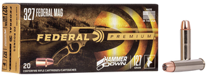 Federal Premium HammerDown Ammunition 327 Federal Magnum 127 Grain Bonded Soft Point 20RD Federal Premium HammerDown Ammunition 327 Federal Magnum 127 Grain Bonded Soft Point 20RD