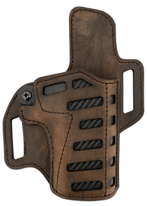 Versacarry C22122 CompoundOWB Size 02 Brown Leather Belt Slide Versacarry C22122 CompoundOWB Size 02 Brown Leather Belt Slide