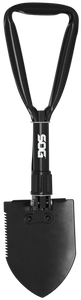 S.O.G SOGF08N Entrenching ToolFolding Shovel Plain/Serrated Blade Black Powder Coated High Carbon Steel Handle 18.25" Long Includes Sheath S.O.G SOGF08N Entrenching ToolFolding Shovel Plain/Serrated Blade Black Powder Coated High Carbon Steel Handle 18.25" Long Includes Sheath