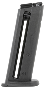 Walther Magazine WMP 22 Winchester Magnum Rimfire (WMR) 15-Round Stainless Steel Black Walther Magazine WMP 22 Winchester Magnum Rimfire (WMR) 15-Round Stainless Steel Black