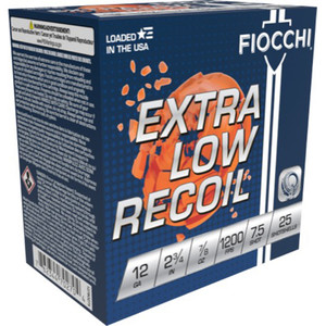 Fiocchi Exacta Superior Target Trainer Ammunition 12 Gauge 2-3/4" 7/8 oz #7-1/2 Shot Fiocchi Exacta Superior Target Trainer Ammunition 12 Gauge 2-3/4" 7/8 oz #7-1/2 Shot