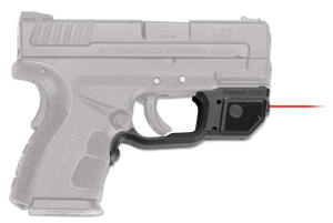 Crimson Trace LG496 Laserguard5mW Red Laser with 633nM Wavelength & 50 ft Range Black Finish for Springfield XD Mod.2 Crimson Trace LG496 Laserguard5mW Red Laser with 633nM Wavelength & 50 ft Range Black Finish for Springfield XD Mod.2