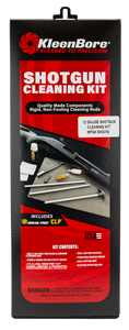 KleenBore SHO216 Classic Cleaning Kit 12 Gauge Shotgun KleenBore SHO216 Classic Cleaning Kit 12 Gauge Shotgun