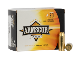 Armscor AC403N USA Competition 40 S&W 180 gr Jacketed Hollow Point (JHP) 20rd Bx Armscor AC403N USA Competition 40 S&W 180 gr Jacketed Hollow Point (JHP) 20rd Bx
