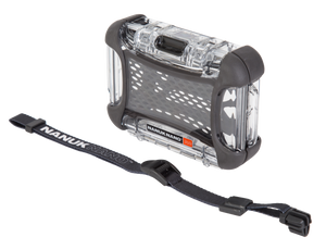 Nanuk 3100011 Nano 310 Water-Resistant Clear Polycarbonate Material with PowerClaw Latches 5.20" L x 3" W x 1.10" H Interior Dimensions Includes Carry Strap
