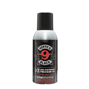 Hoppe's HBL4A Black Precision Oil Lubricates and Protects Against Corrosion 4 Oz Aerosol Can with Extension Tube Hoppe's HBL4A Black Precision Oil Lubricates and Protects Against Corrosion 4 Oz Aerosol Can with Extension Tube