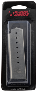 Kahr Magazine Kahr CM9, CW9, K9, MK9, P9, PM9, T9, TP9 9mm Luger 8-Round Stainless Steel Kahr Magazine Kahr CM9, CW9, K9, MK9, P9, PM9, T9, TP9 9mm Luger 8-Round Stainless Steel