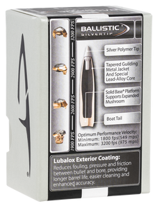 Combined Technology Ballistic Silvertip Hunting Bullets 243 Caliber, 6mm (243 Diameter) 95 Grain Boat Tail Box of 50 Combined Technology Ballistic Silvertip Hunting Bullets 243 Caliber, 6mm (243 Diameter) 95 Grain Boat Tail Box of 50